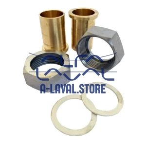 2x ISOG1 1/4"CS; d28/D32 Brass