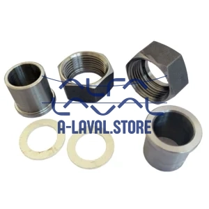 2x ISO G1 1/4" CS;Pipe DN32 SS