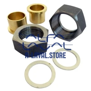 2x ISO G1" CS; d22 Brass