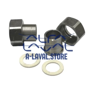 2x ISO G3/4" SS;Pipe DN15 SS