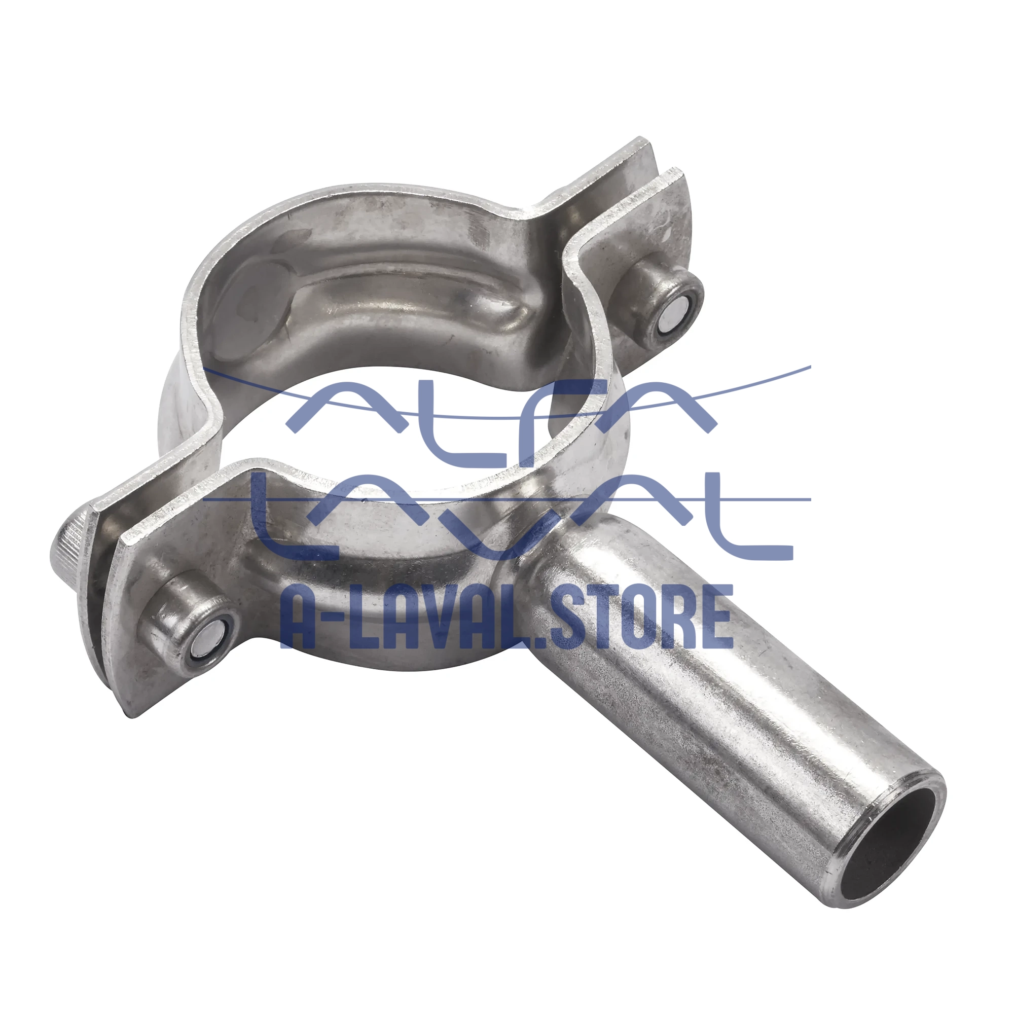 PIPE SUPPORT ISO 38X90-304 TIGHT-WITH SHORT SHAFT-PIPE SUPPORT