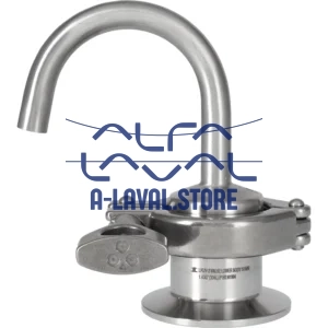 AIR RELIEF VALVE LKUV-2 EPDM 38 MM CLAMP FERRULE AT BOTTOM PORT