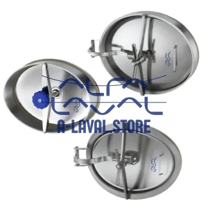 INSPECTION PORT LKD-440X320 -060-E-1.4301, WITH HINGE