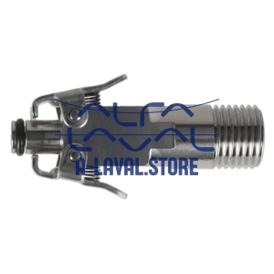 CLIP-ON CAP WITH 1/4" BSP MALE FOR MEMBRANE SAMPLE VALVE