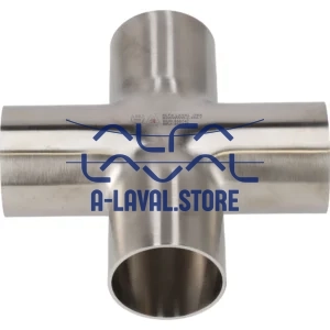 B9WWWW-2-304-7 WELD CROSS, POLISHED ID/OD