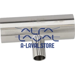 B7RWWW-2 X 1-316L-7 WELD RED TEE, POLISHED ID/OD