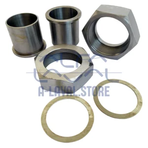 2x ISO G2" CS;Pipe DN40 SS