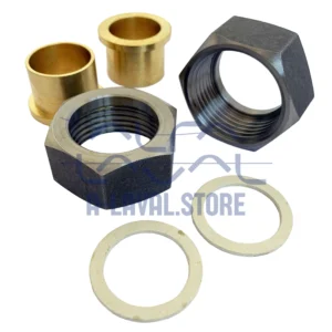 2x ISO G1" CS; d22 Brass