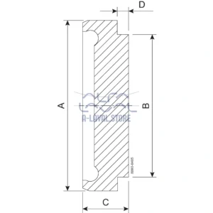 BLIND BBS DN80 H3 1.4404