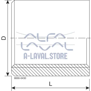 SOCKET  2" RG 1.4404