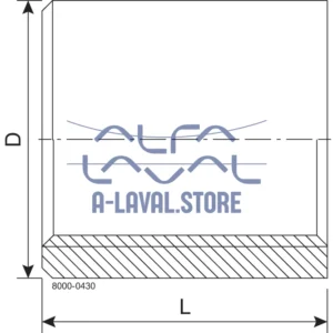SOCKET  3/4"  RG 1.4404