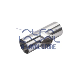 TEE SHORT DN40 HSF3 1.4404
