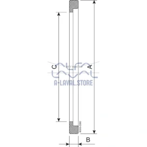 GASKET FLANGE 25 FPM