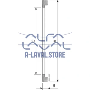 GASKET FLANGE 76.1 Q