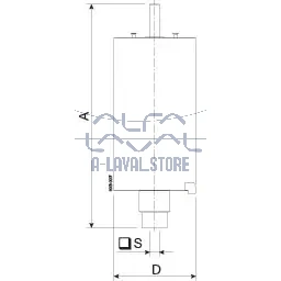 AIR-ACTUATOR LKLA-T Ø85.