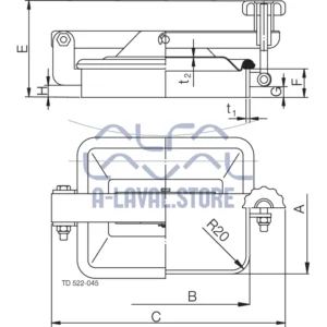 INSPECTION PORT R-235X185-040
