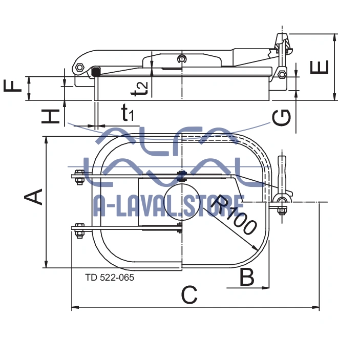 INSPECTION PORT R-440X332-060