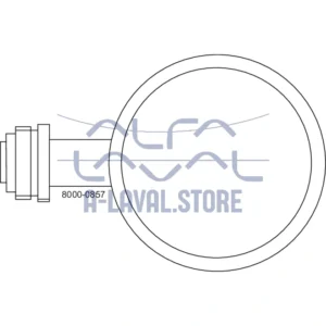 PRESSURE GAUGE 2.5 BAR INLET