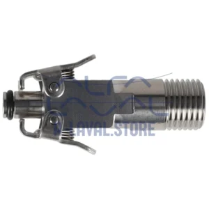 CLIP-ON CAP WITH 1/4" BSP MALE FOR MEMBRANE SAMPLE VALVE