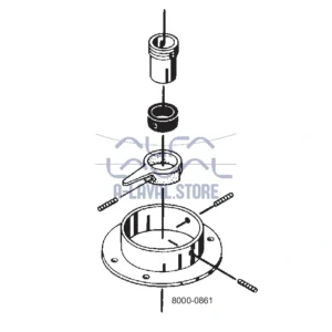 BRACKET SET 38MM FOR INDICATIO
