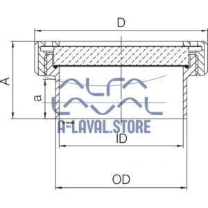 SIGHTGLASS DN125     DIN 11851