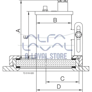 SIGHT GLASS LKS-78 W/MINI-