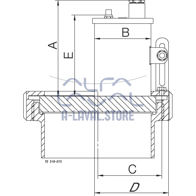 SIGHT GLASS UNION W/MINIVISION