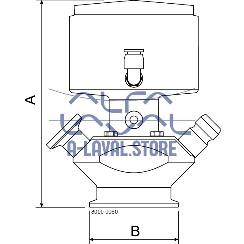 SAMPLING VALVE SIZE 10 ISO51MM