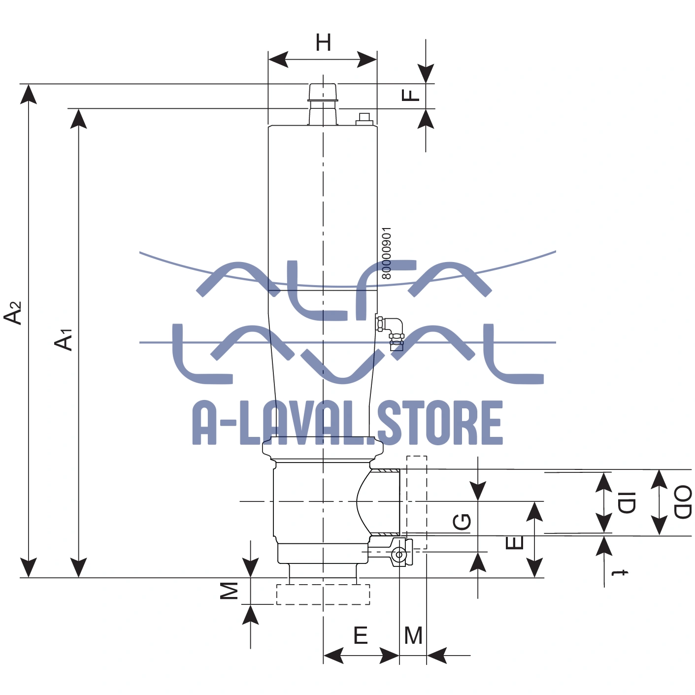 VALVE SMP-BC CLAMP 76 20