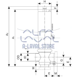 VALVE SMP-BC W DN80 30 NC
