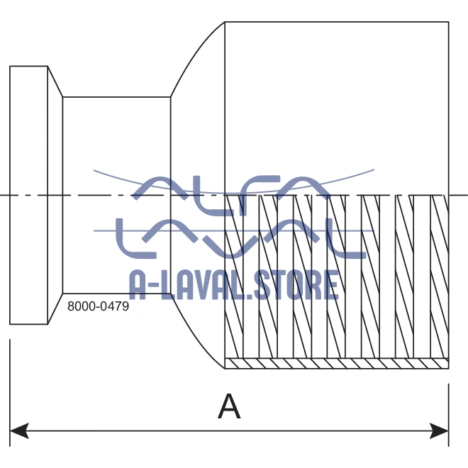 22MP-2 1/2 X 2-316L-7