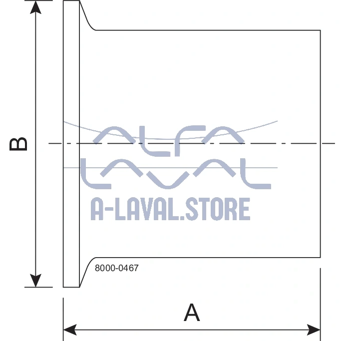 BS14AM-1 1/2-316L-PL Type B