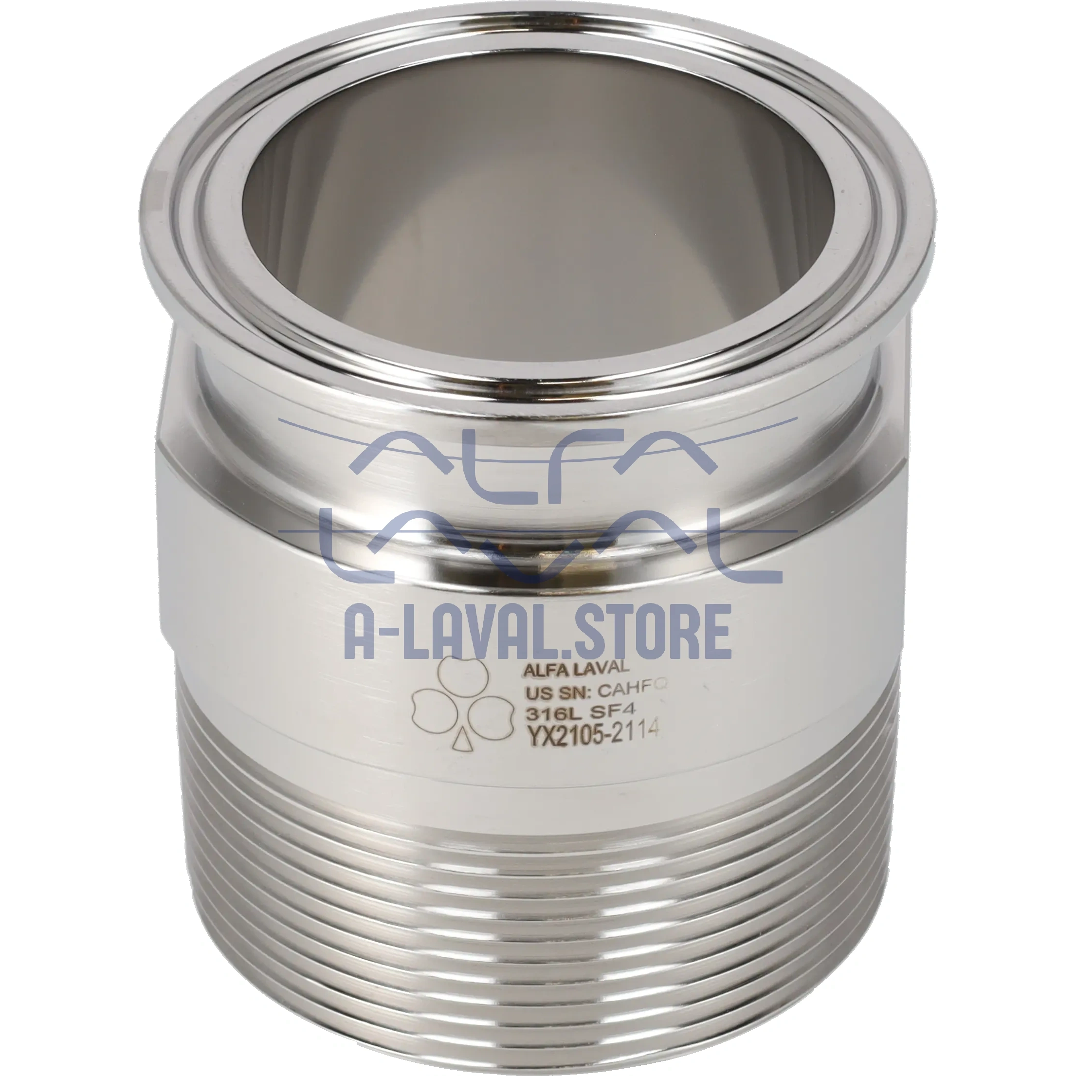 21MP-1/2 X 3/8-316L-PM